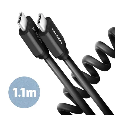 AXAGON Twister BUCM-CM20TB 1.1 m kaabel