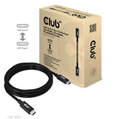Club3D Bi-Directional CAC-1578 2 m kaabel