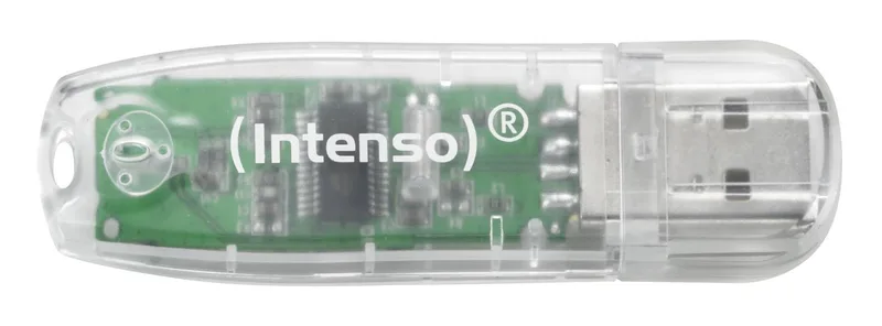 Intenso Flash USB2 Transparent mälupulk