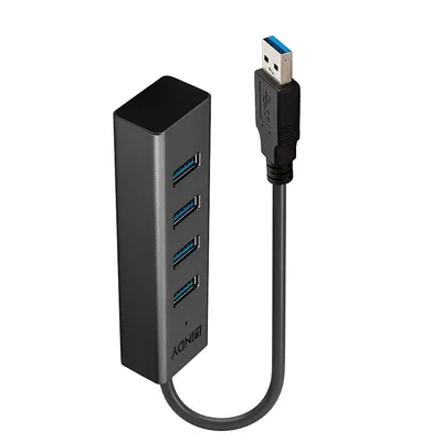 Lindy USB3 4PORT dokk