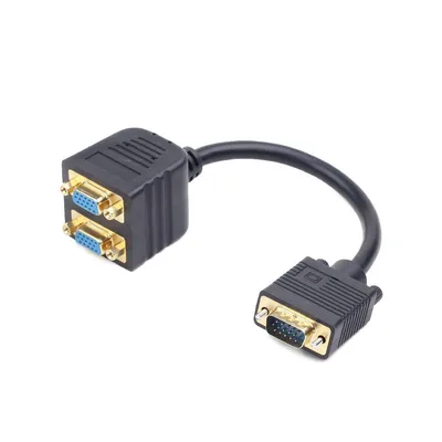 Gembird Dual Splitter CC-VGAX2-20CM 0.2 m videokaabel