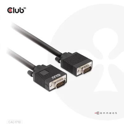 Club3D CAC-1710 10 m videokaabel