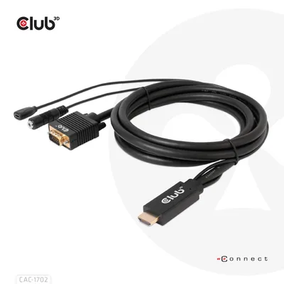 Club3D CAC-1712 videokaabel