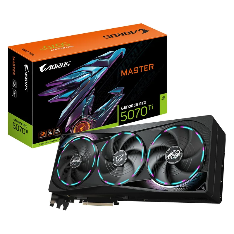 GIGABYTE NVIDIA GeForce RTX 5070 Ti GPU 2670 MHz graafikakaart