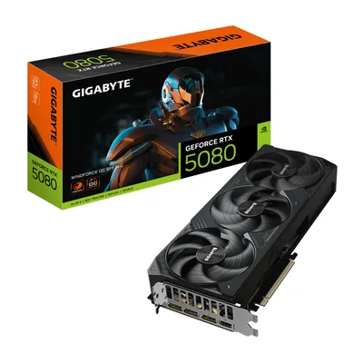 GIGABYTE NVIDIA GeForce RTX 5080 graafikakaart