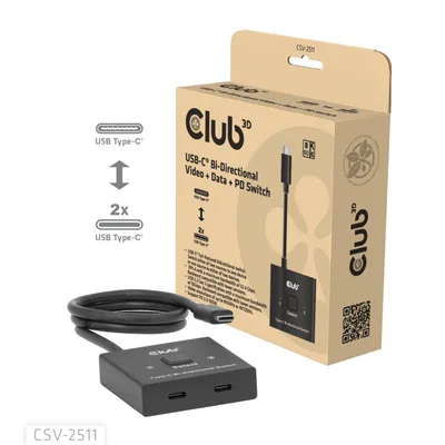 Club3D Video 2PORT CSV-2511 0.5 m videokaabel