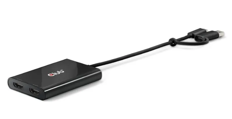 Club3D Dual CSV-1475 videokaabel