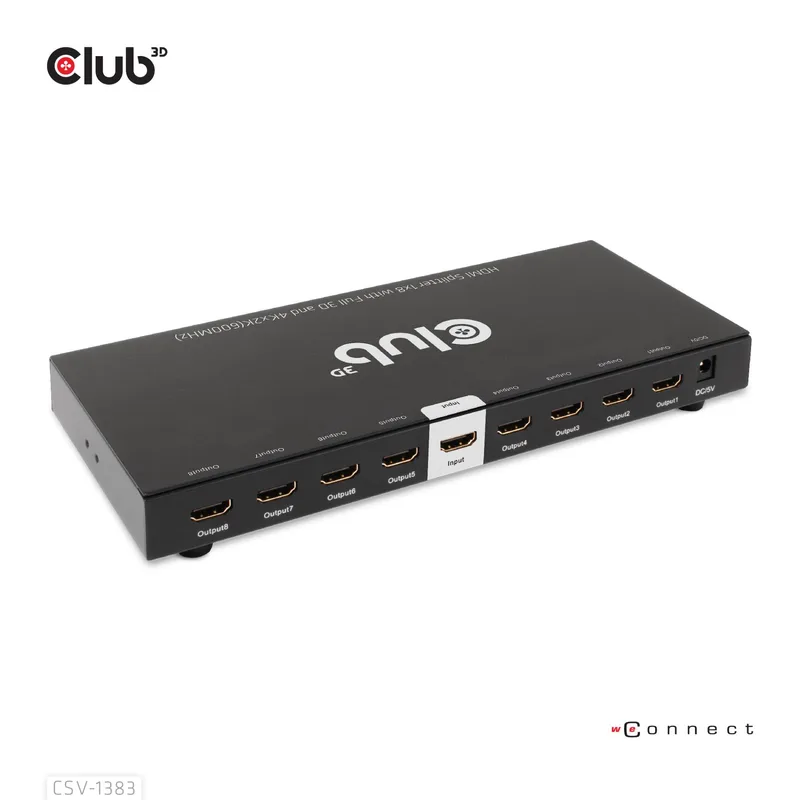 Club3D Video Splitter 8PORT videokaabel