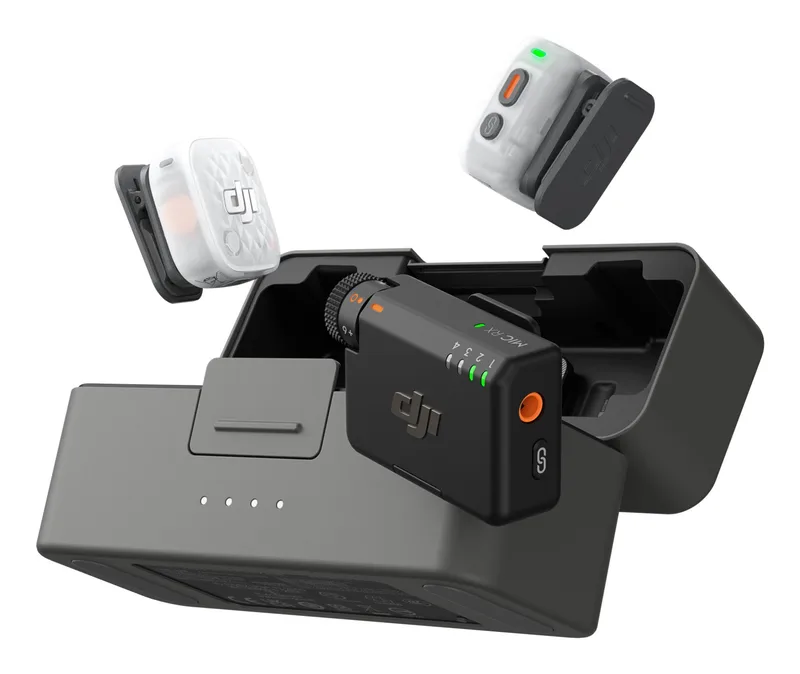 DJI Mini +Charging 2TX+1RX mikrofon