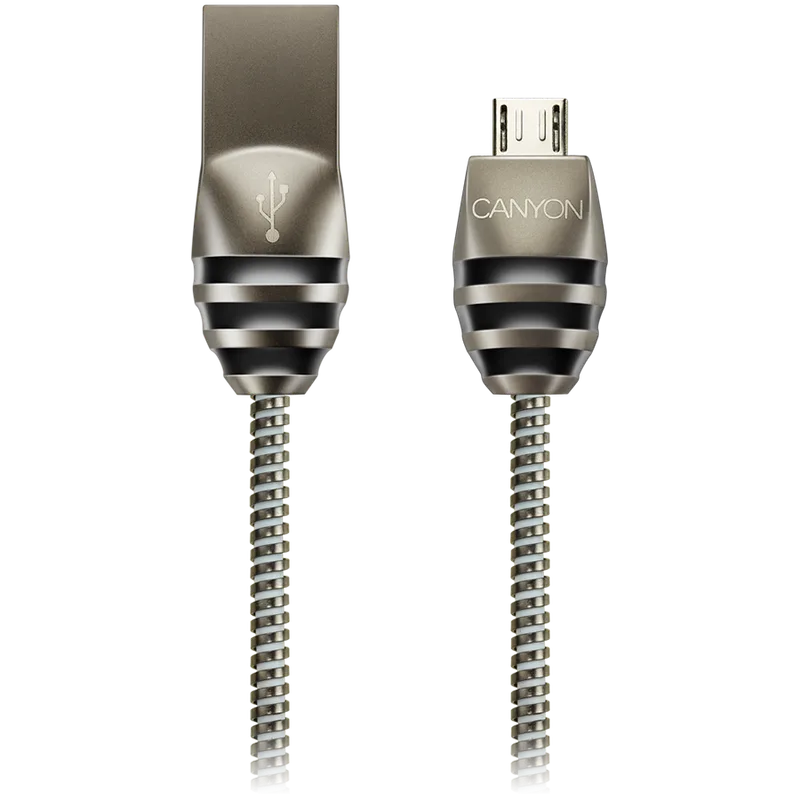 Canyon UM-5 MicroUSB Dark kaabel