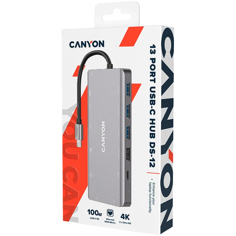 Canyon DS-12 13in1 Dark dokk