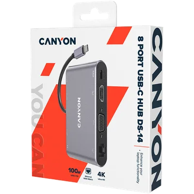 Canyon DS-14 8in1 Dark dokk