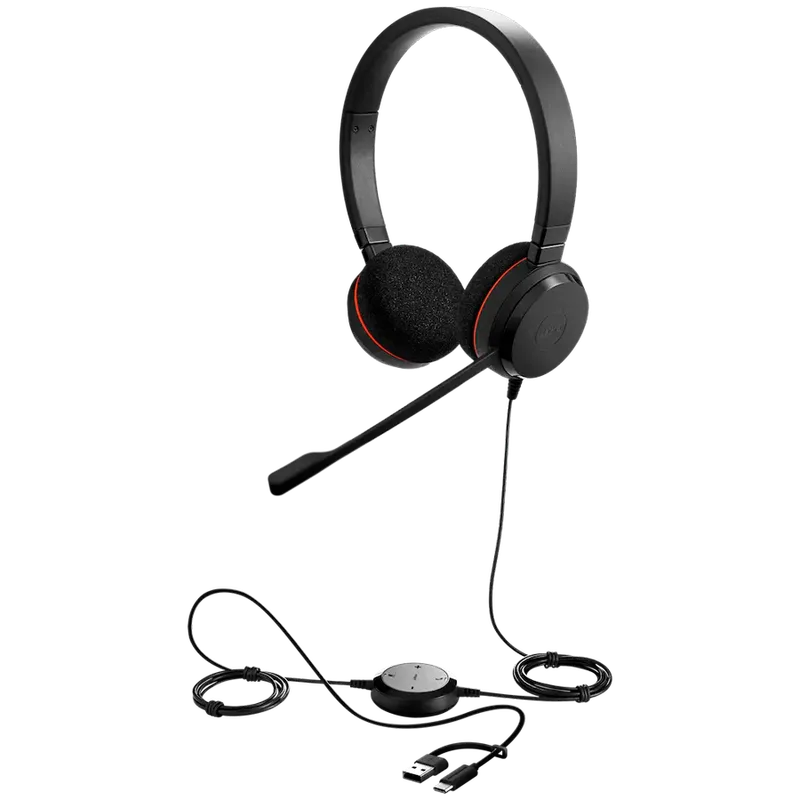 Jabra Evolve 20 Stereo kõrvaklapid