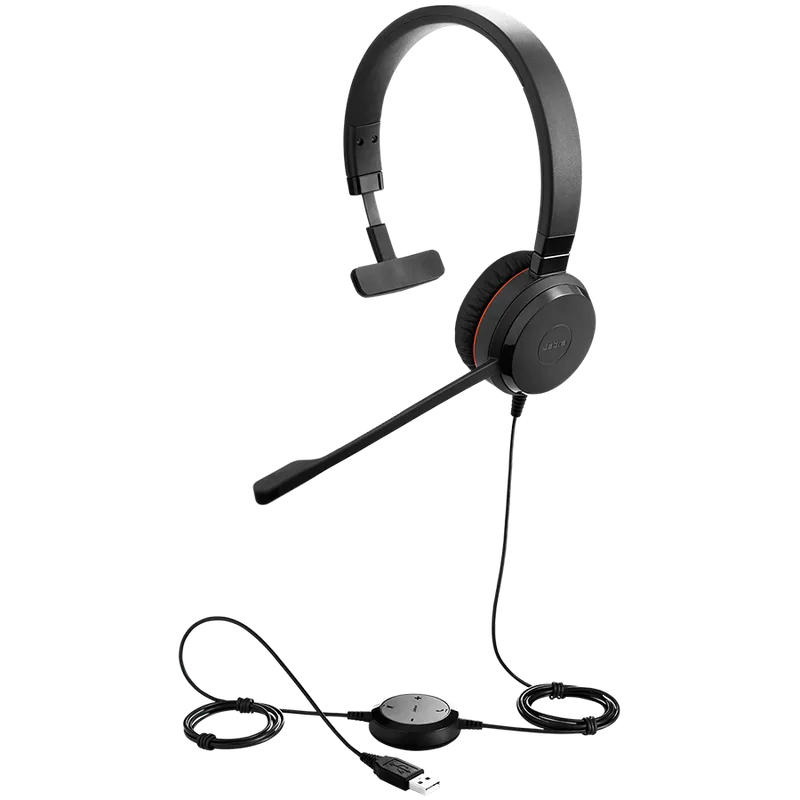 Jabra Evolve 20 Mono kõrvaklapid