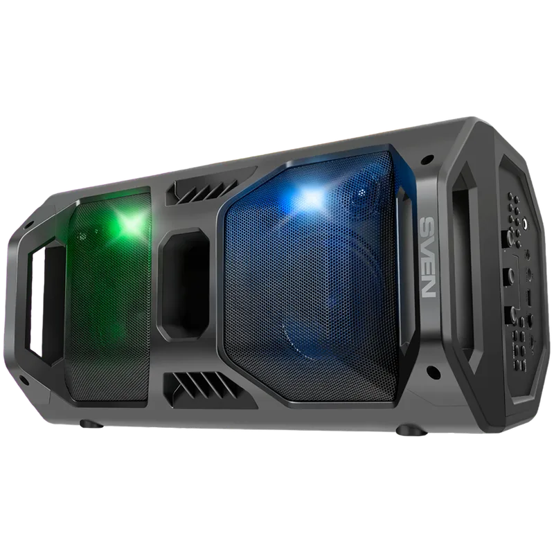 Speaker SVEN PS-600, black (50W, TWS, Bluetooth, FM, USB, microSD, LED-display, 4000mAh)