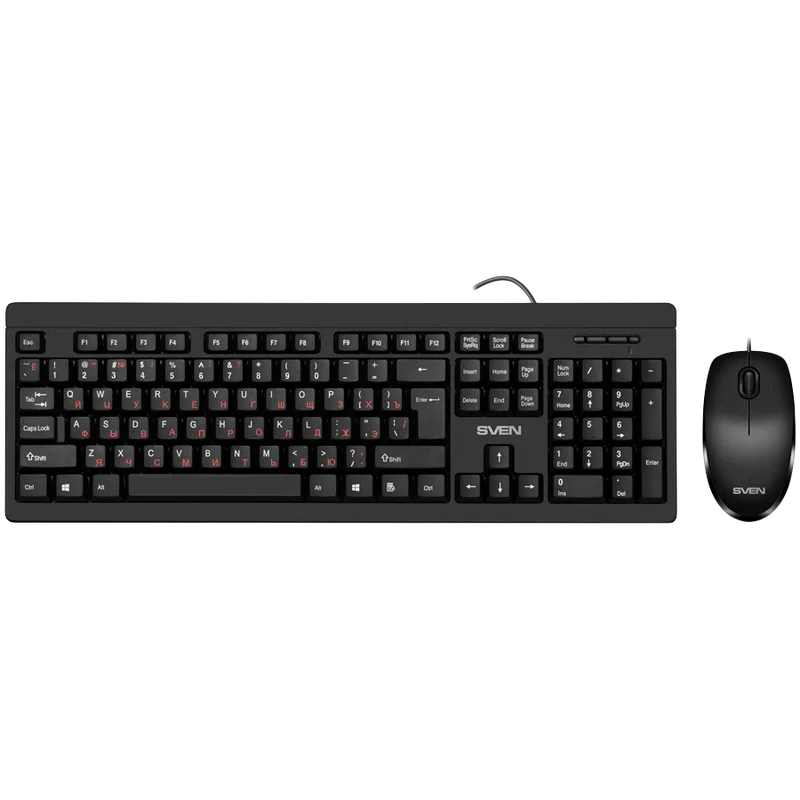 SVEN Combo Keyboard+mouse KB-S320C klaviatuur