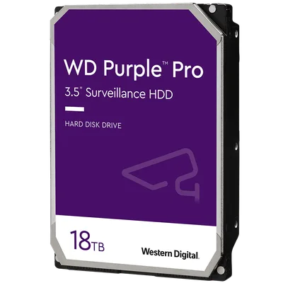 HDD AV WD Purple Pro (3.5'', 18TB, 512MB, 7200 RPM, SATA 6 Gb/s)