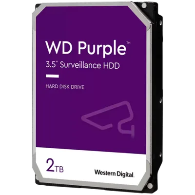 HDD AV WD Purple (3.5'', 2TB, 256MB, 5400 RPM, SATA 6 Gb/s)