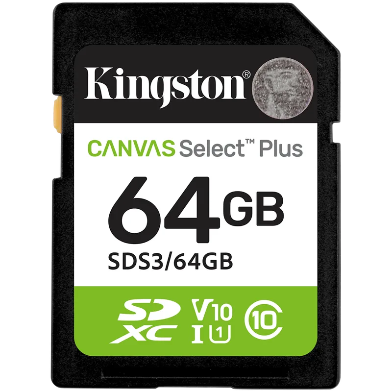 Kingston SDXC UHS-I SDS3 mälukaart