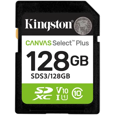 Kingston SDXC UHS-I SDS3 mälukaart