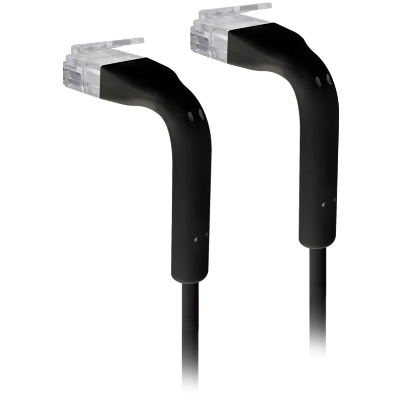 Ubiquiti with bendable boots U-Cable-Patch-3M-RJ45-BK