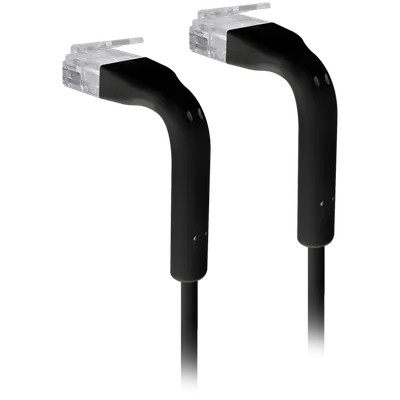 Ubiquiti with bendable boots U-Cable-Patch-3M-RJ45-BK