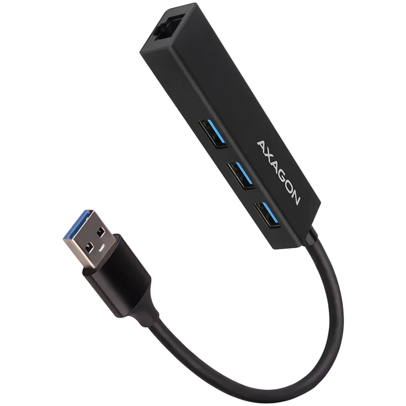 AXAGON 3x USB-A GLAN HMA-GL3A dokk