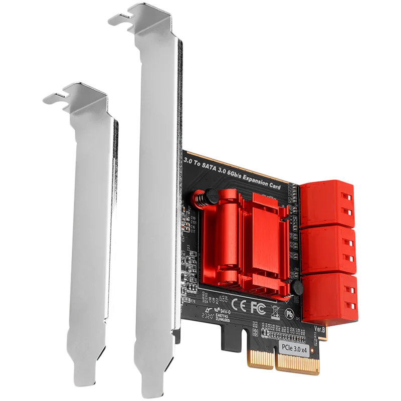 AXAGON Six-channel PCI-Express controller adapter