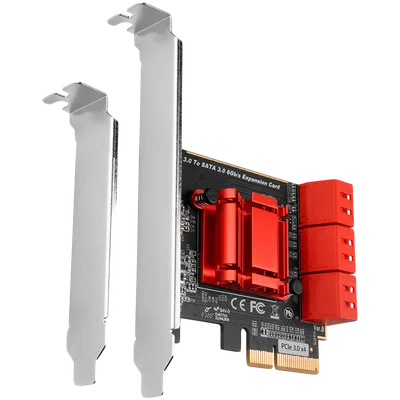 AXAGON Six-channel PCI-Express controller adapter