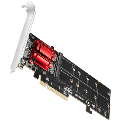 AXAGON CONTROLLERPCI-Express x8 internal PCEM2-ND adapter