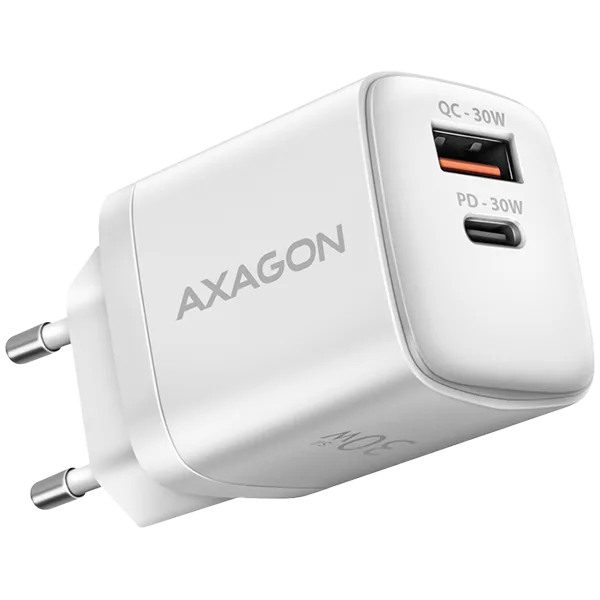 AXAGON Sil wallcharger 2x adapter