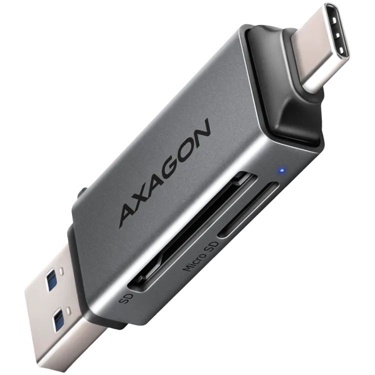 AXAGON CRE-DAC External microSD 2-slot adapter