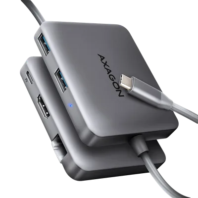 AXAGON 2x USB-A 20c HMC-5HL dokk