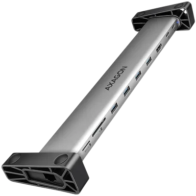 AXAGON 4x USB-A microSD HMC-10HLS dokk