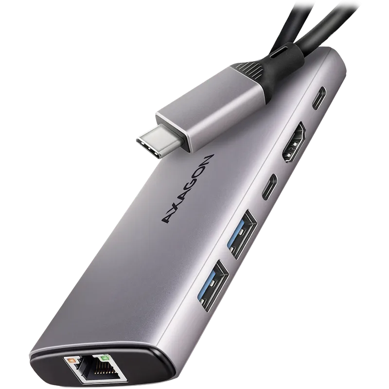 AXAGON 2x USB-A 1x HMC-6G2L dokk
