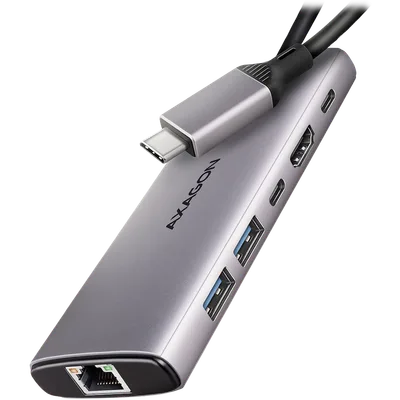 AXAGON 2x USB-A 1x HMC-6G2L dokk
