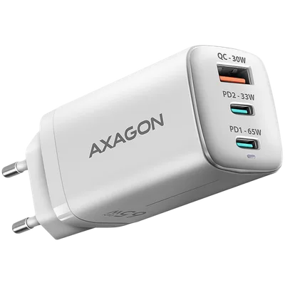 AXAGON GaN Wall 3x ACU-DPQ65W adapter