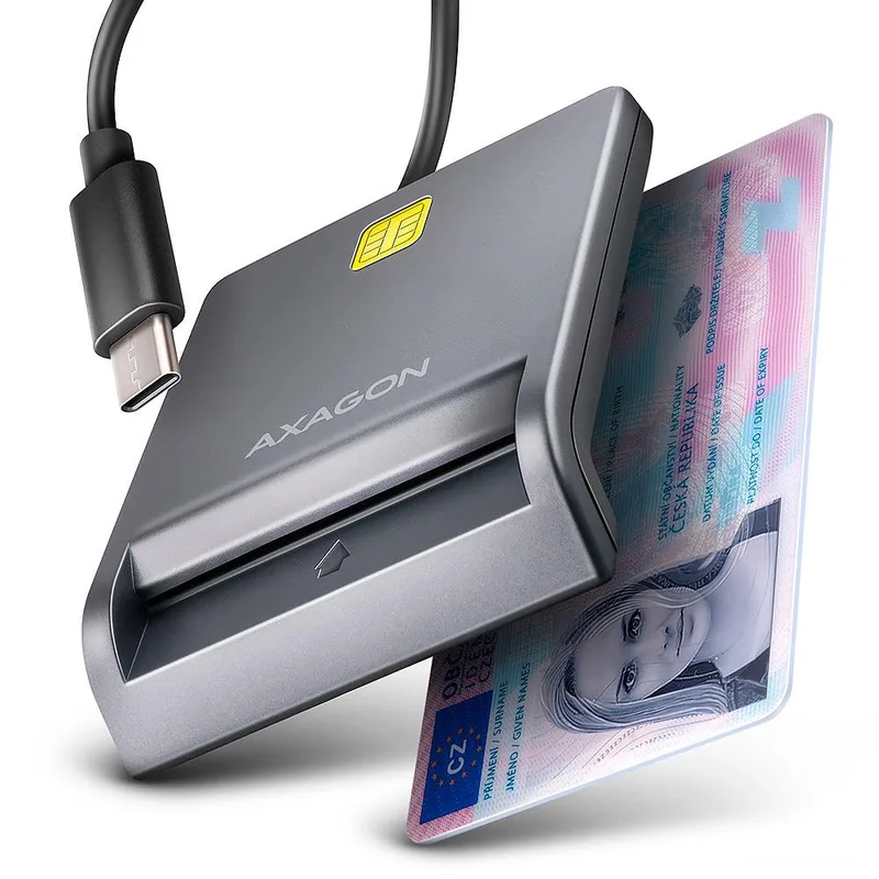 AXAGON Smart FlatReader CRE-SM3TC
