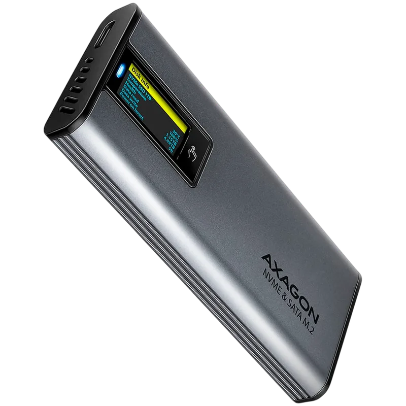 AXAGON Gen 2 box EEM2-SD2