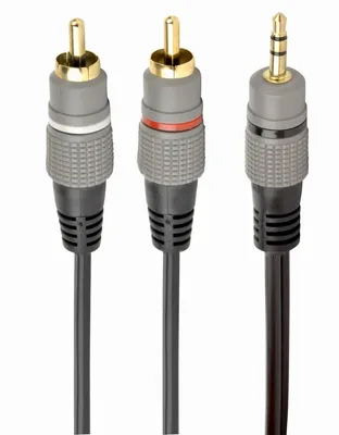Gembird Audio 2RCA CCA-352-2.5M 2.5 m audiokaabel