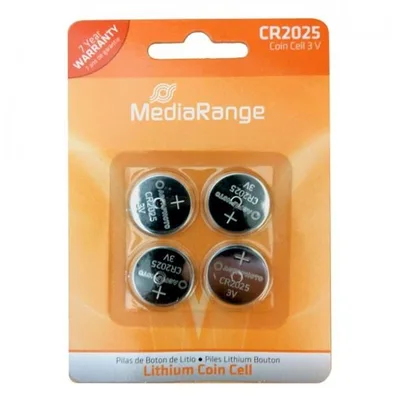 Mediarange Lithium 4PCS CR2025 aku