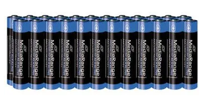 Mediarange Alkaline 24PCS MRBAT103 aku