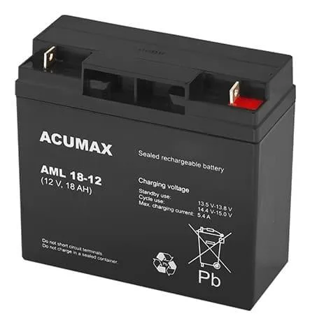 EMU 18AH Vrla Acumax AM18-12 UPS