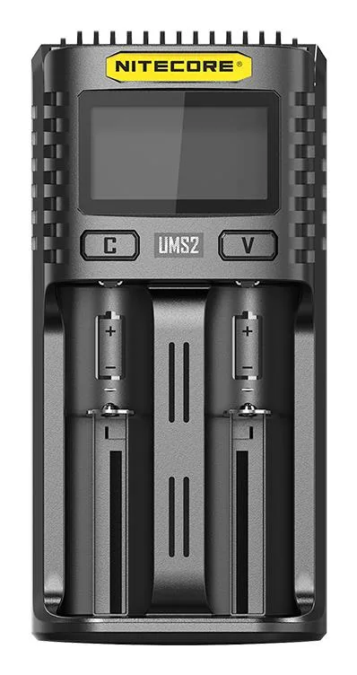 Nitecore UMS2 2-SLOT laadija