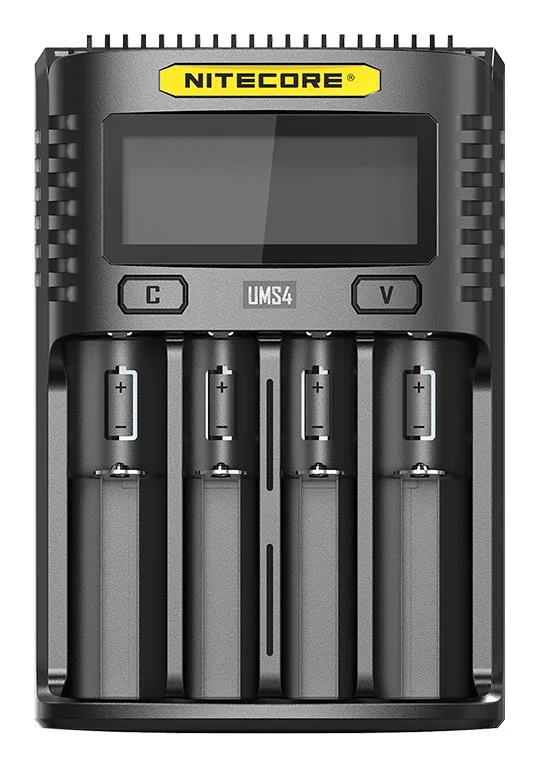 Nitecore UMS4 4-SLOT laadija