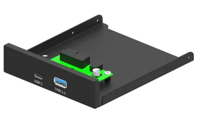 Gembird Front Gembrid FDI3-U3C-01 arvutikorpus