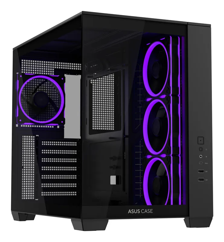 ASUS ATX/micro ATX/Mini-ITX A32PLUSTGARGBBLACK arvutikorpus