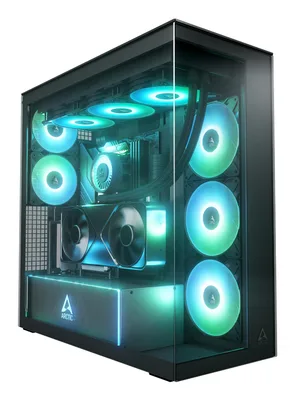 Arctic EATX Xtender VG (Mirror Black) arvutikorpus