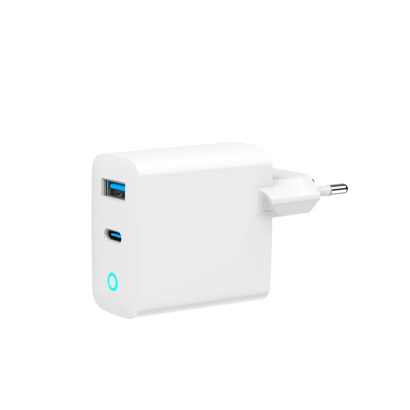 Gembird 2PORT TA-UC-PDQC65L-W-01 laadija