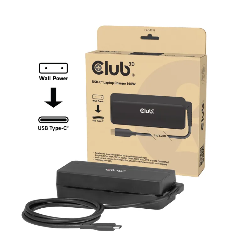 Club3D CAC-1932 laadija